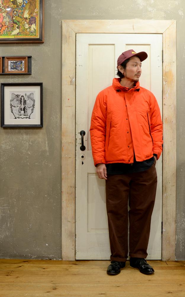 GERUGA LAID.BACK.TAYLOR COLD PARKA / ONE-TONE WIDE PANTS RED BROWN ゲルガ レイドバックテイラー 仙台 宮城