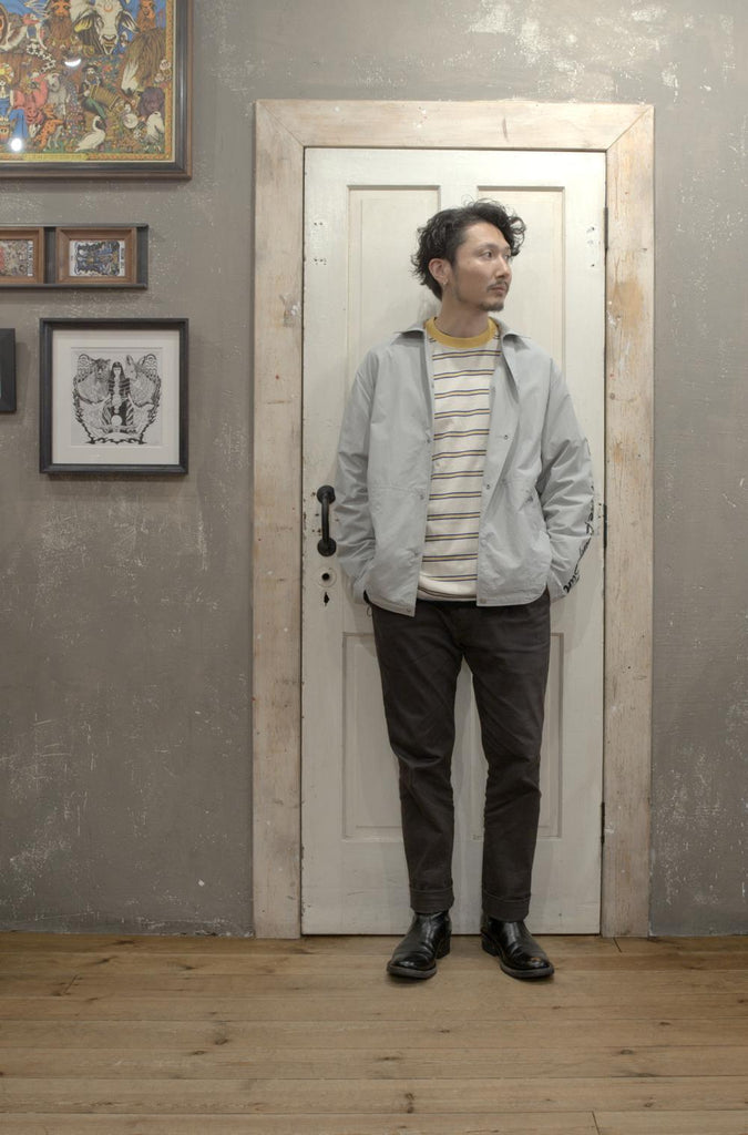 LAID.BACK.TAYLOR GERUGA RENDER TROUSERS PANTS JACKET BORDER TEE COACH JACKET Rolling dub trio boots side zip GLEANERS ZIP 仙台 宮城県 宮城 レイド レイドバックテイラー レンダー ローリングダブトリオ ブーツ