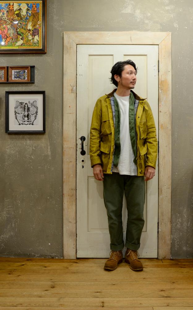 WAXED COTTON BMC JACKET (LONG) ACVM CLINCH BOOTS Yeager BootsLAID.BACK.TAYLOR ADDICT CLOTHES ADDICT CLOTHES JAPAN GERUGA 仙台 宮城 ゲルガ レイドバックテイラー クリンチブーツ  アディクトクローズ レイド アディクトクローズジャパン 