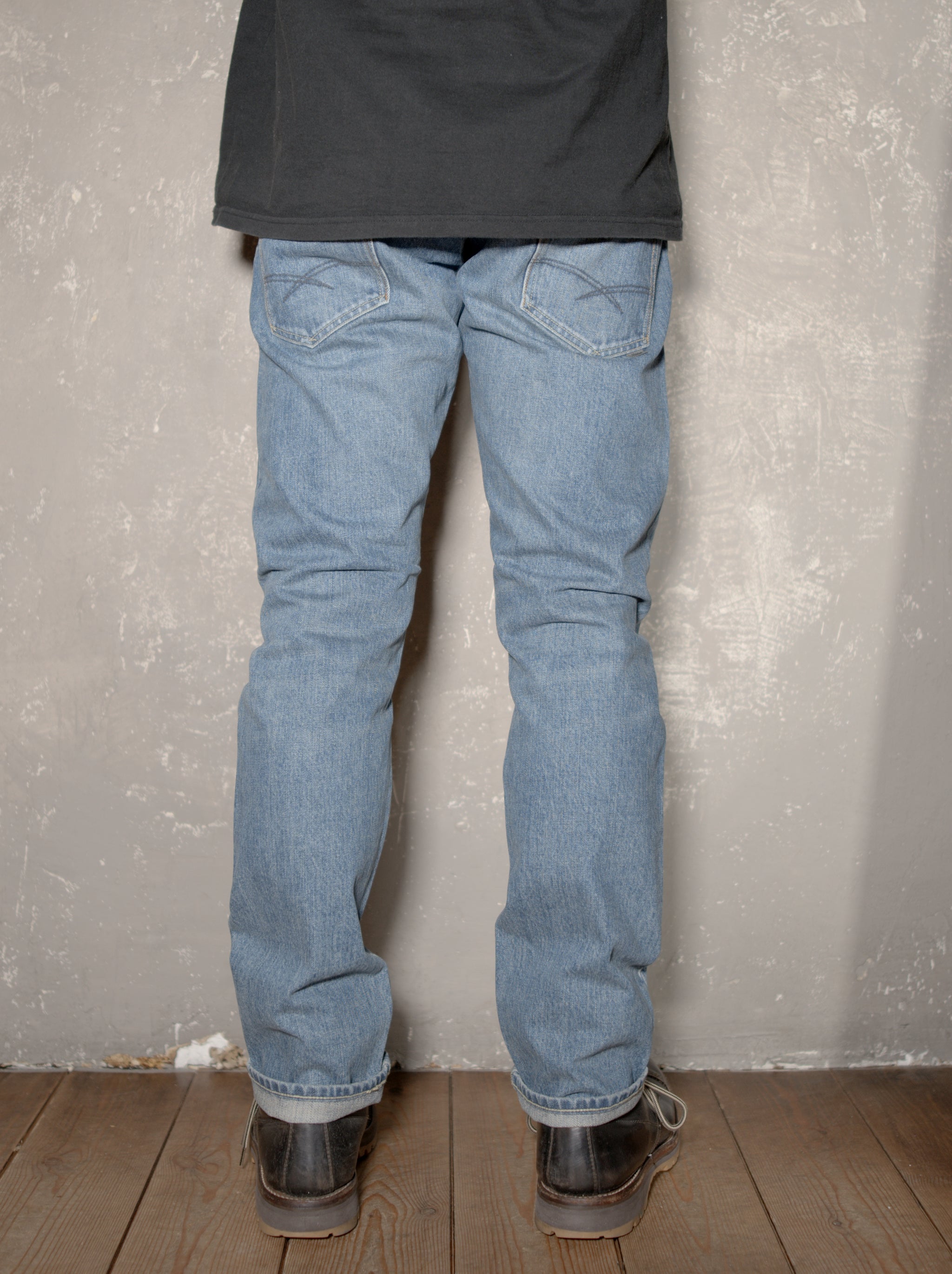 REGULAR SLIM DENIM PANTS ＜80USED-AGING＞ – Laid.Back.Taylor