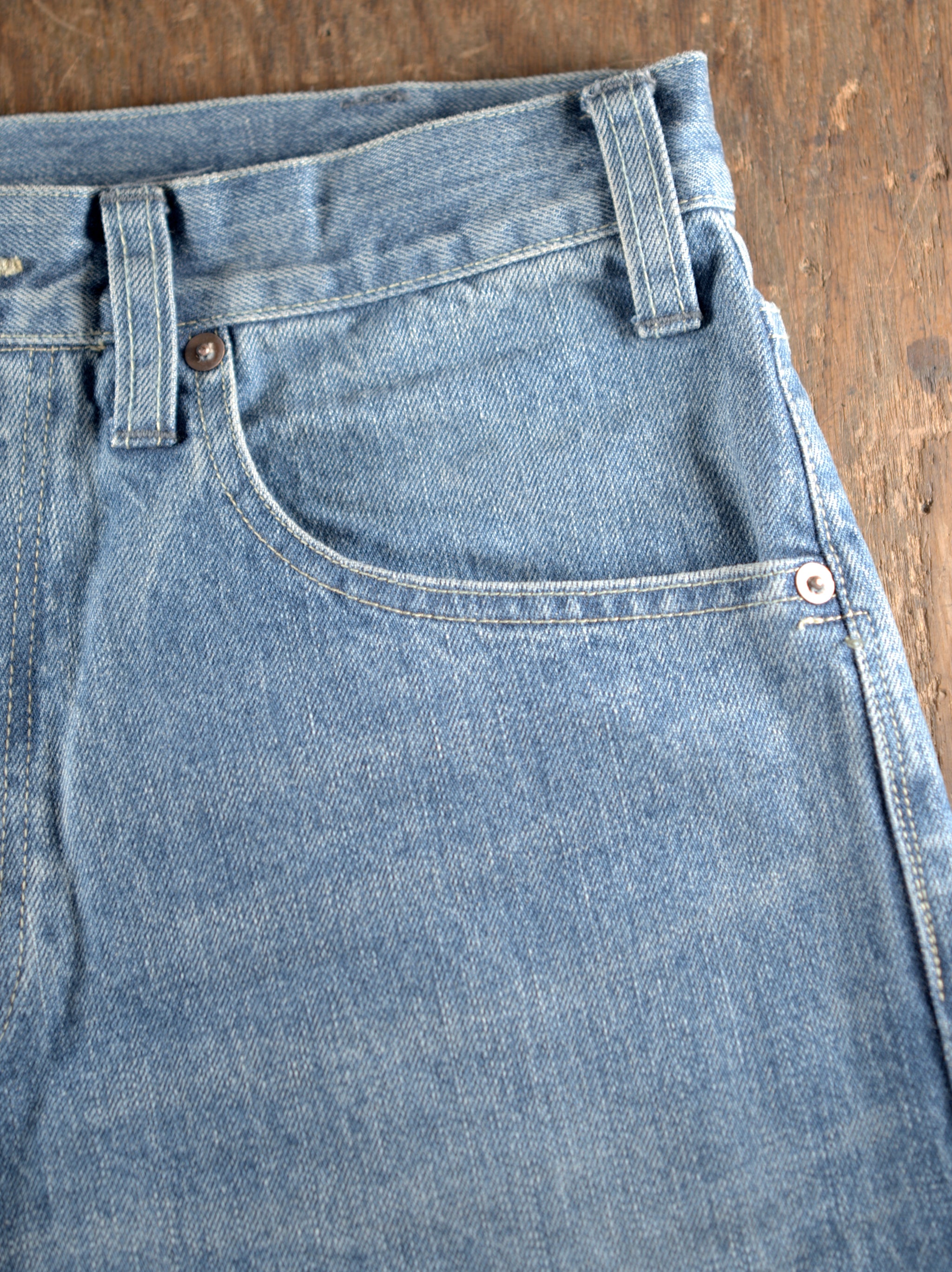 REGULAR SLIM DENIM PANTS ＜80USED-AGING＞ – Laid.Back.Taylor